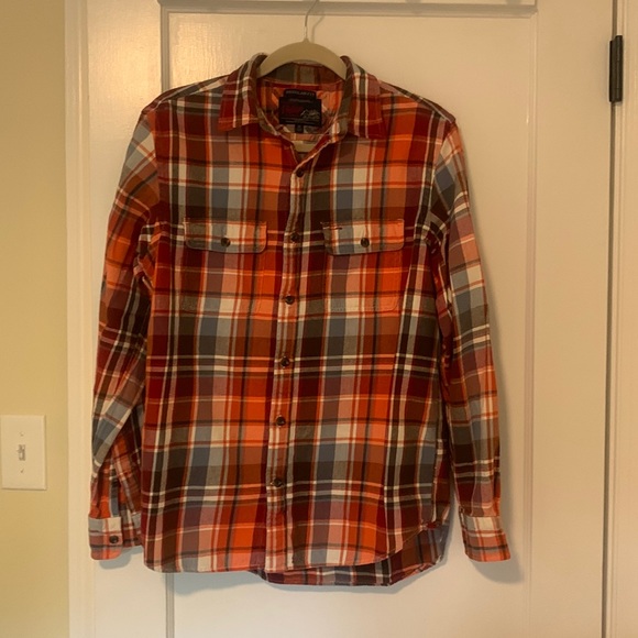 Old Navy flannel plaid shirt - Picture 1 of 7